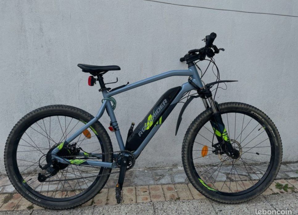 Bicicletă MTB electrică E-ST 100 27.5" albastru - Marime L