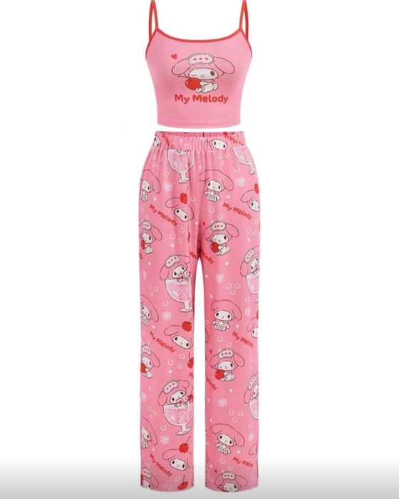 Pijama Sanrio my melody roz marime m-l