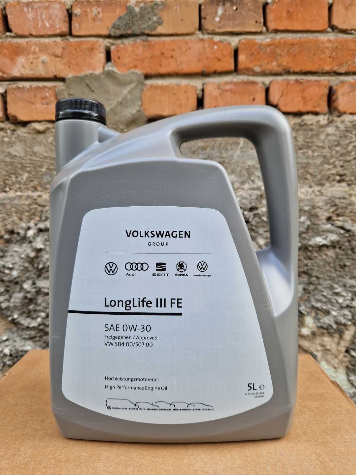 Оригинално Немско Двигателно Масло VAG GROUP 0W-30 и 0W-20 1л. и 5л.
