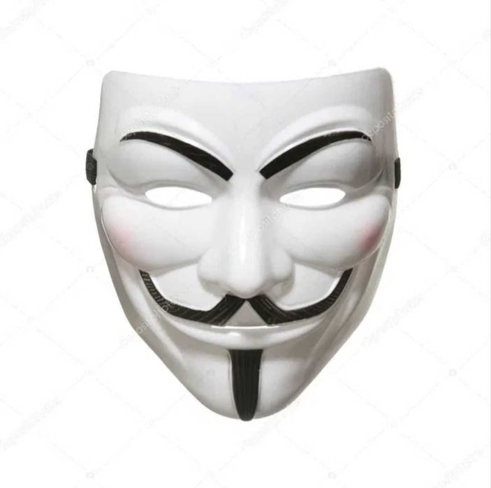 Masca originala V for Vendetta, film, Anonymous, Hacker, Halloween