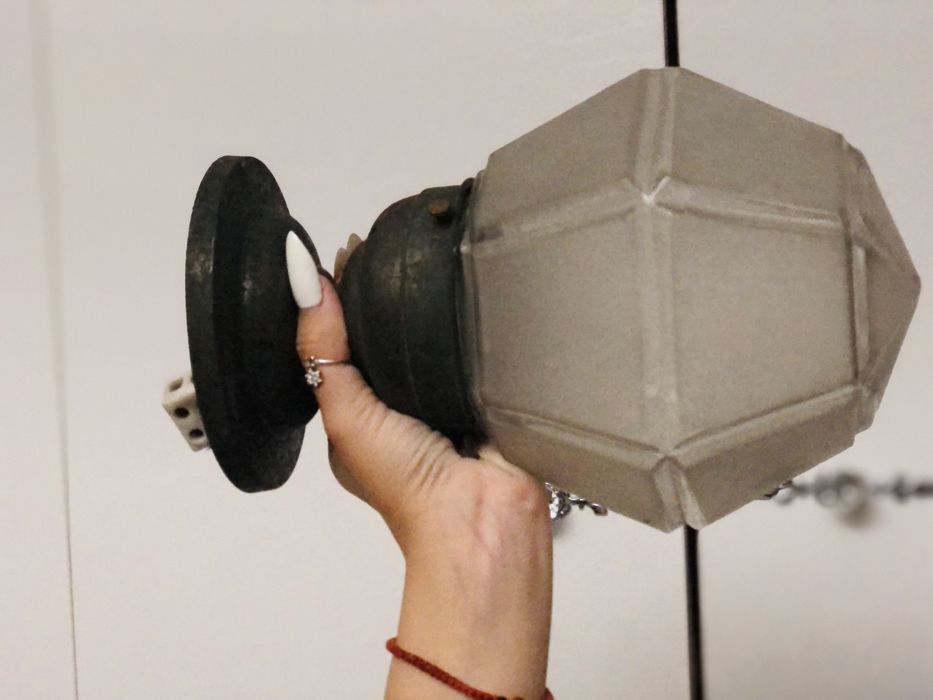 Mid Century superba lampa/ pendul plafon/ tavan