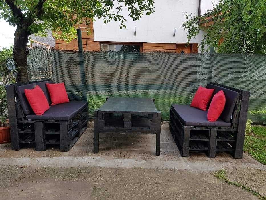 Възглавници за градинска мебел от водоустойчив плат (2бр - НОВИ)