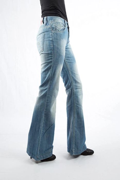 Blugi jeans dama evazati TEDDY'S SWISS DENIM Kylie 31 - 34 - noi