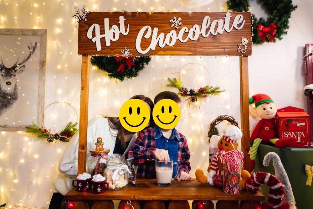 Hot Chocolate Bar -  pentru sedinte foto Craciun