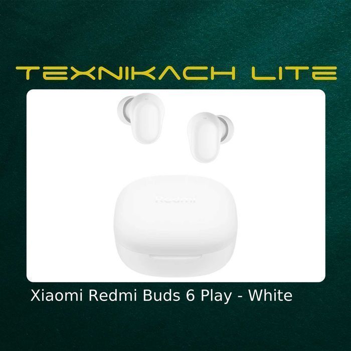 Новый! Xiaomi Redmi Buds 6 Play  Доставка Бесплатно