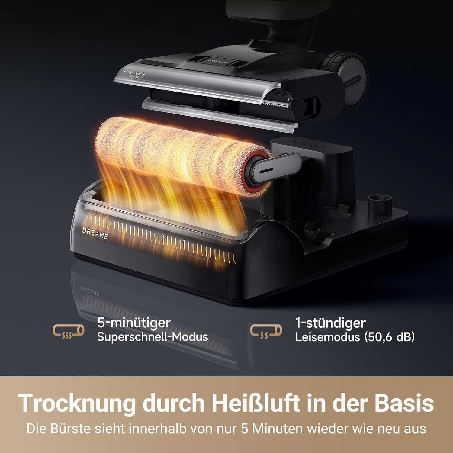 Прахосмукачка за сухо и мокро почистване Dreame H14 Pro с 60°C 18000Pa