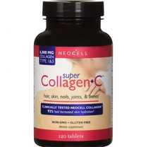 Коллаген Collagen Neocell + С, 120 таблеток, без ГМО