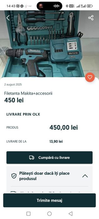 Vand Replică Makita