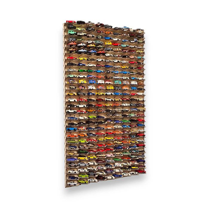 Raft la 45 grade pentru 252 de mașinuțe hot wheels matchbox