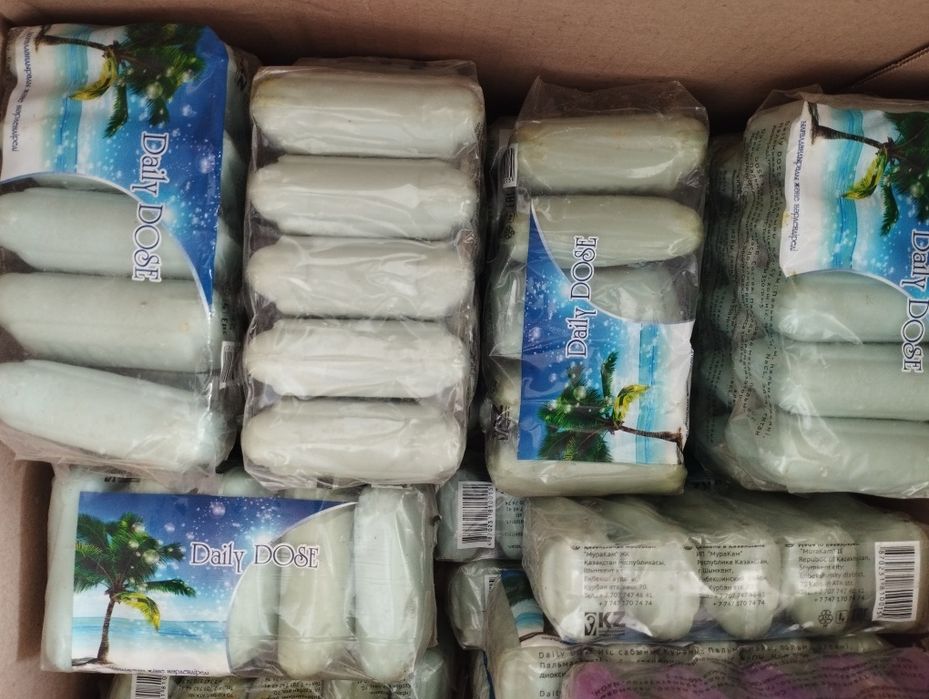 Туалетное мыло 5шт250тг пачка