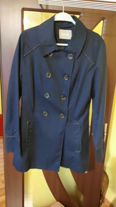 Trenci dama bleumarin