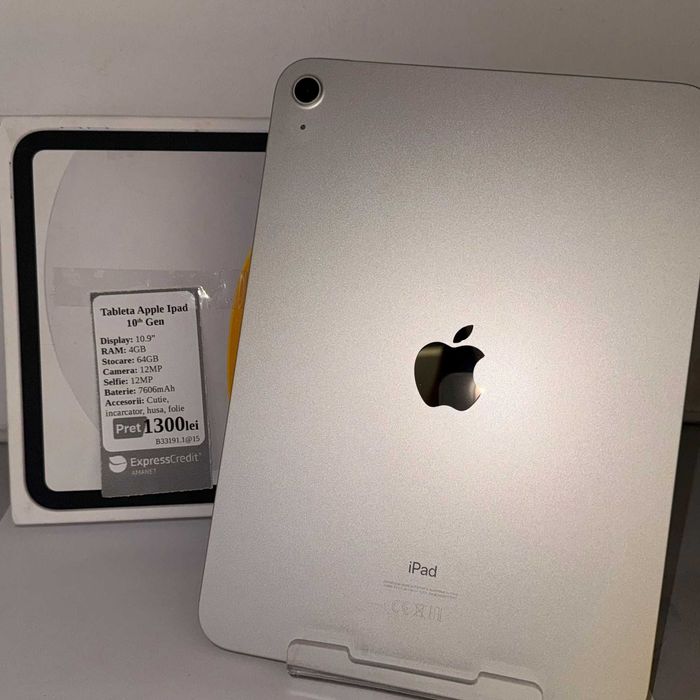 Tableta Apple iPad 10th Gen 4/64GB B33191.1 (AG15) Garantie 2 ani