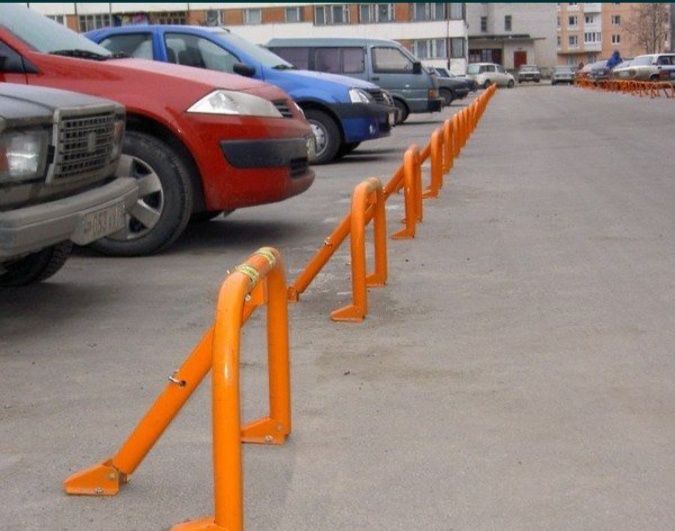 Парковочый  барьер  анти  парковка  барьеры  для паркоки