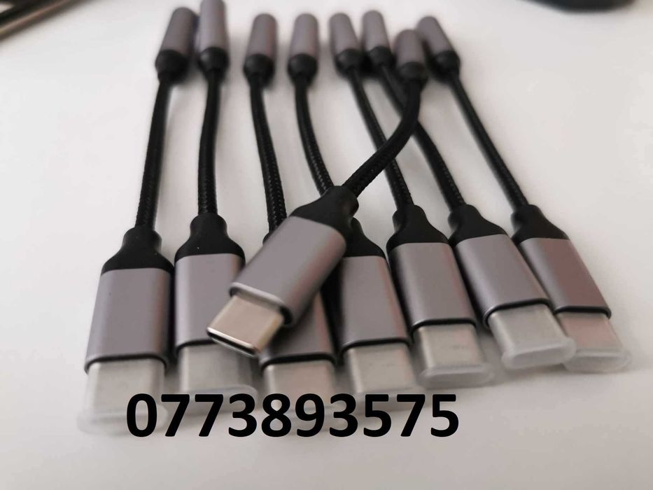 Adaptor audio JACK 3.5MM - TYPEC tip C Iphone Samsung Huawei Oppo