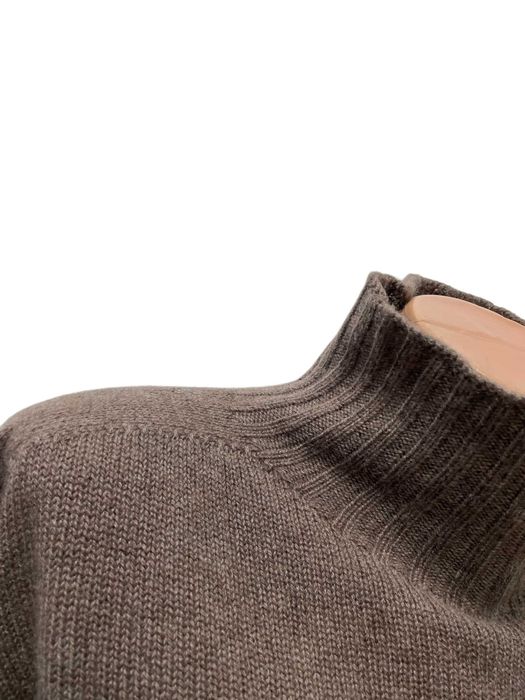 BEAUCOUP размер M / L дамски дебел кашмирен пуловер 100% КАШМИР