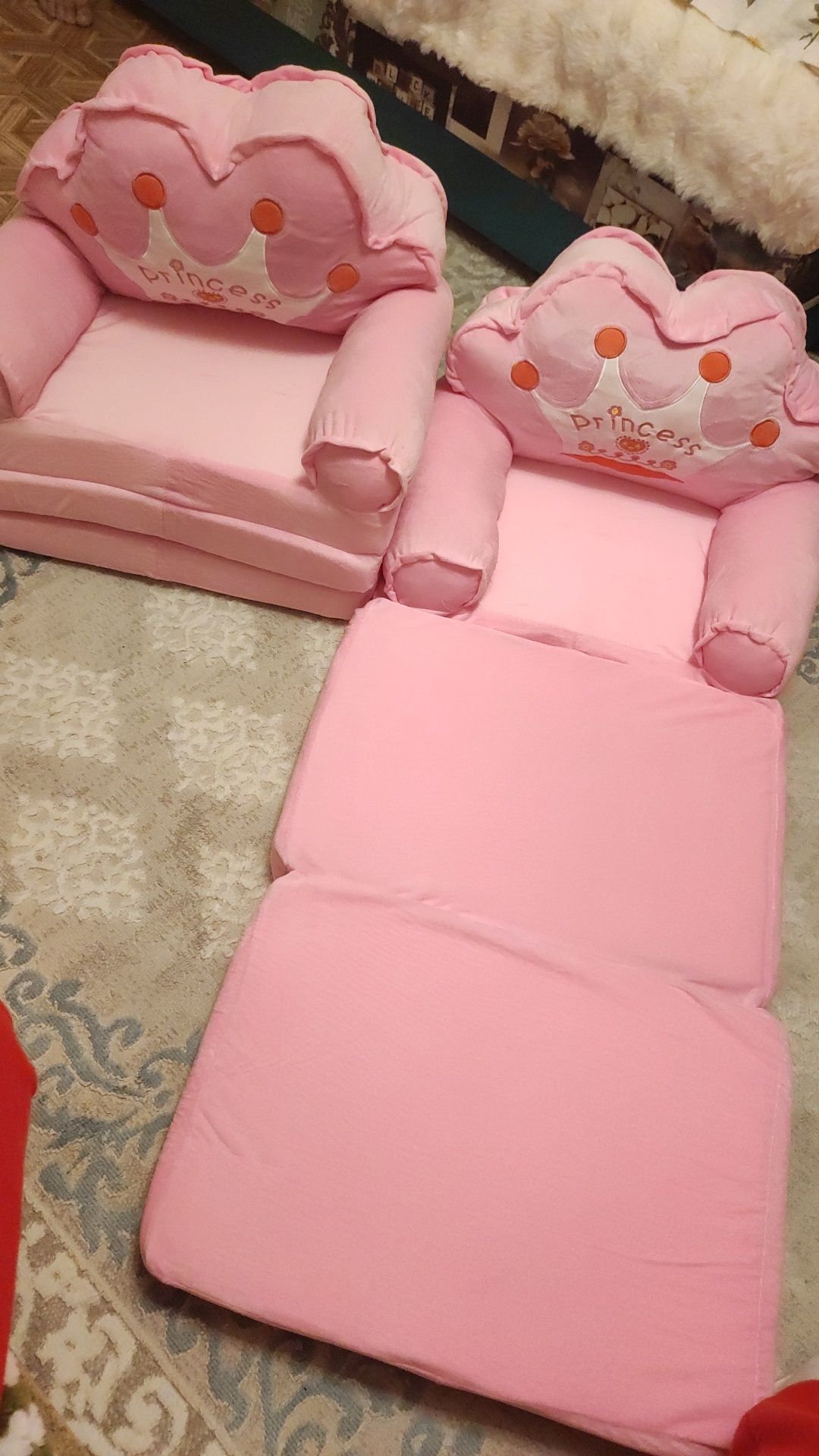Кресло кровать для принцессы