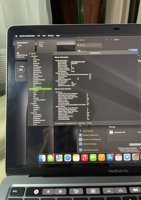 MacBook Pro M1 8/256