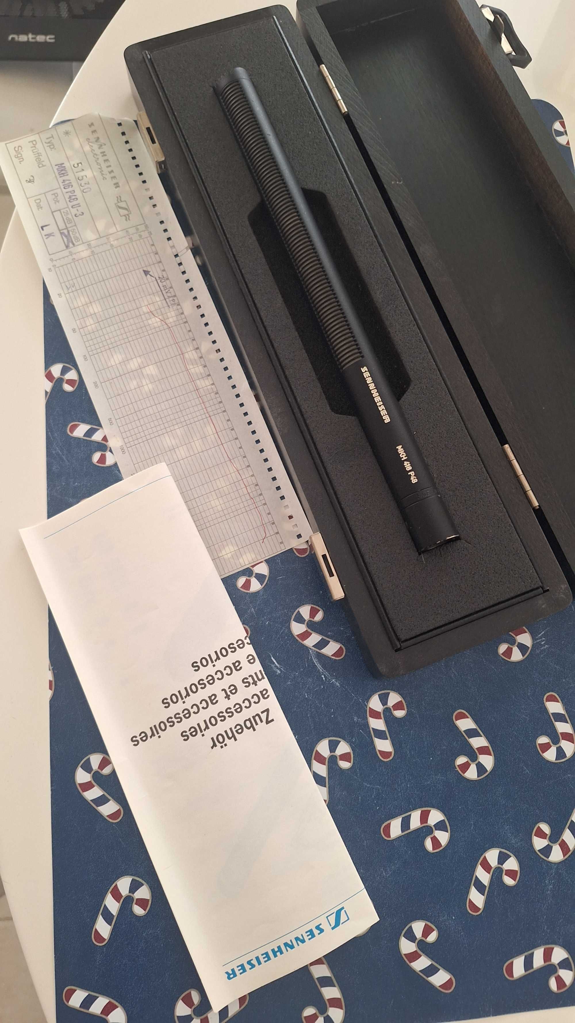Продавам Sennheiser MKH 416-P48U3 Shotgun Microphone.