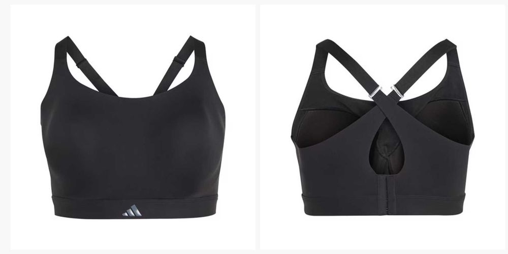 Тренировочный бюстгальтер с высокой поддержкой ADIDAS, раз 46С (105С)