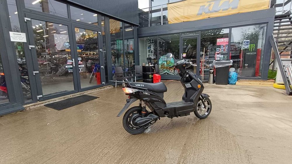 Scuter electric VSX, 48V, 20Ah, 1050W, Fara permis, 25Km/h, Negru 60Km