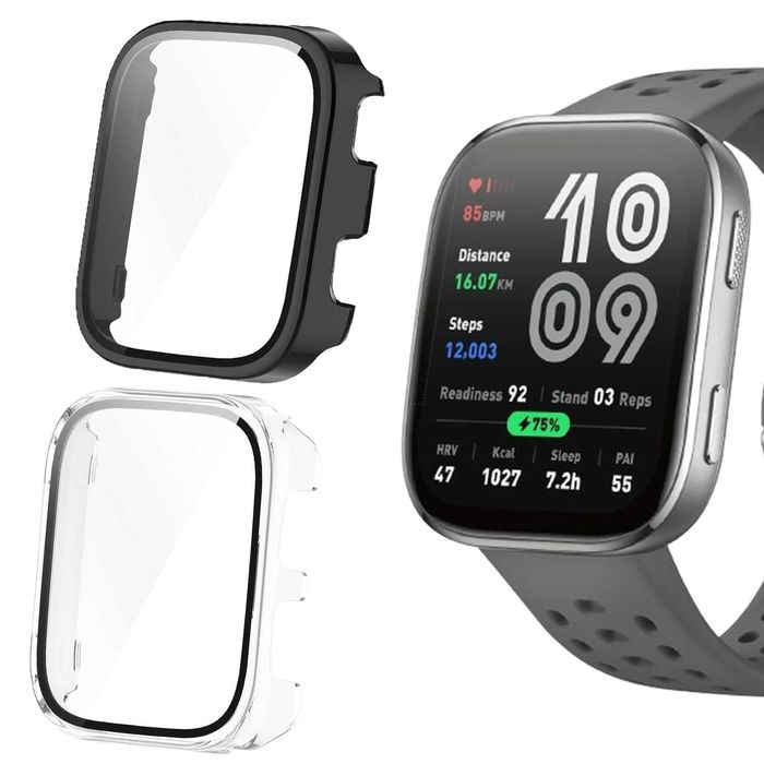 360 протектор кейс Xiaomi Amazfit Bip 5 6 Active GTS 3