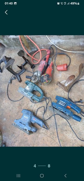 Polizor unghiular defect