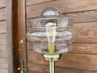 Lampa lampadar bronz alama steampunk industrial unicat