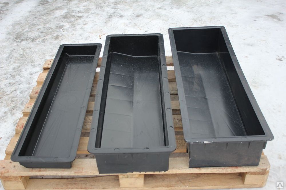 Формы поребриков бордюров