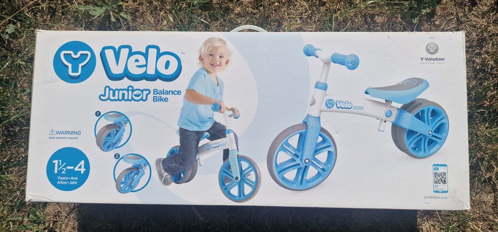 Vand bicicleta echilibru YBike YVelo Junior