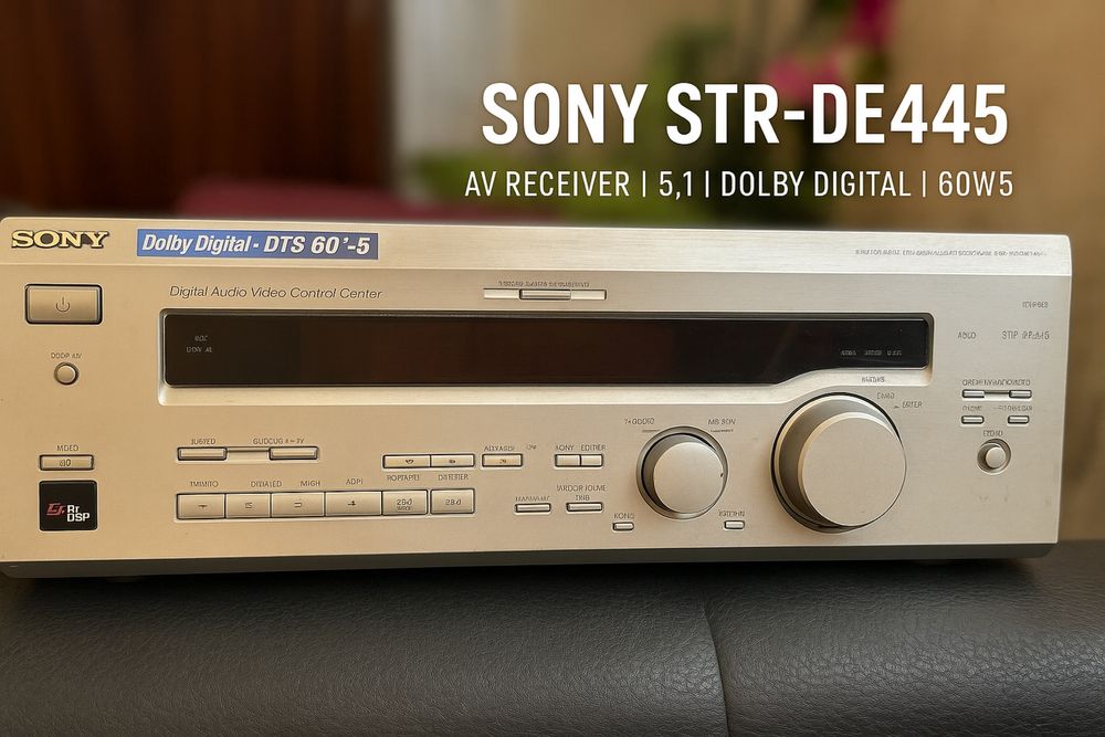 Sony STR-DE445 усилвател 5.1 Dolby Digital/DTS – домашно кино