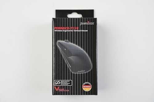 Нова Безжична вертикална мишка с тиха работа, DPI контрол, 6 бутона