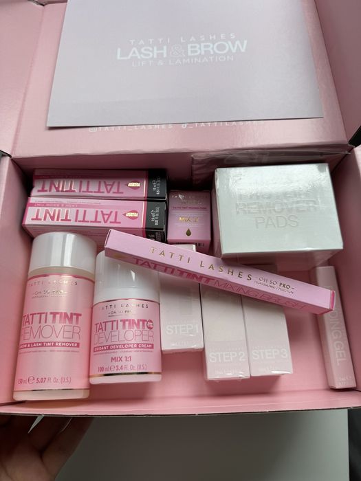 Професионални продукти за ламиниране на мигли и вежди