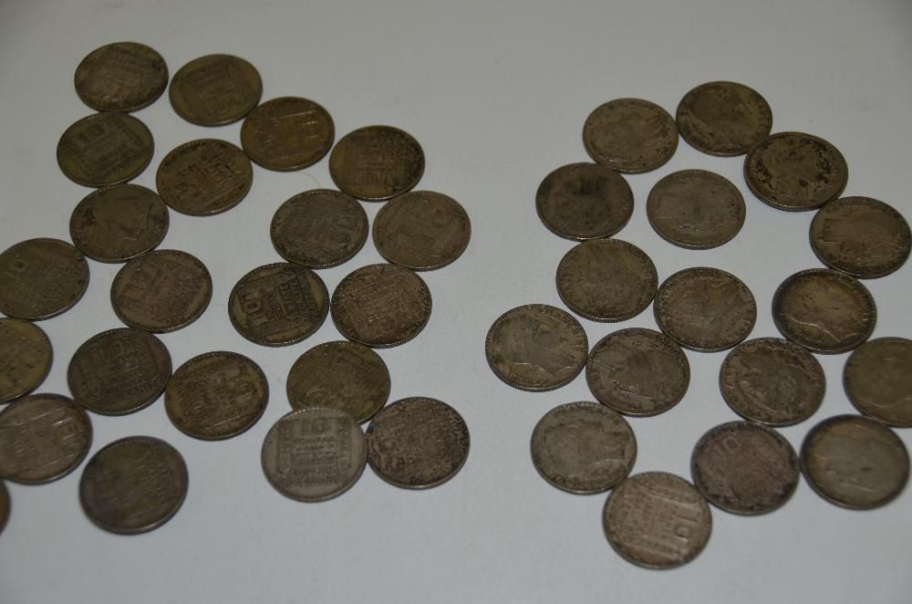 Vand monede de 10 franci argint, Franta