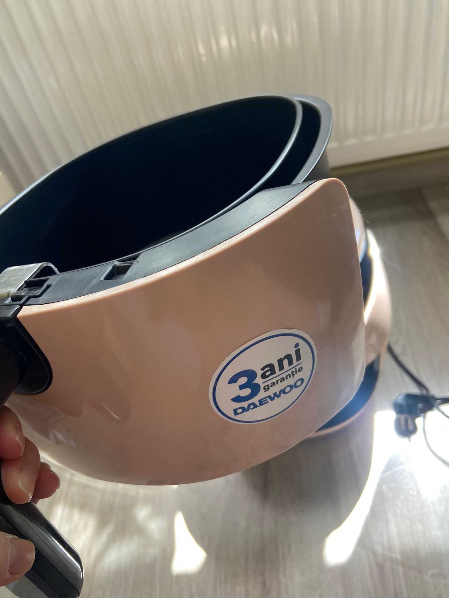 Friteuza cu aer cald Daewoo DAF2000, 1500W, LCD