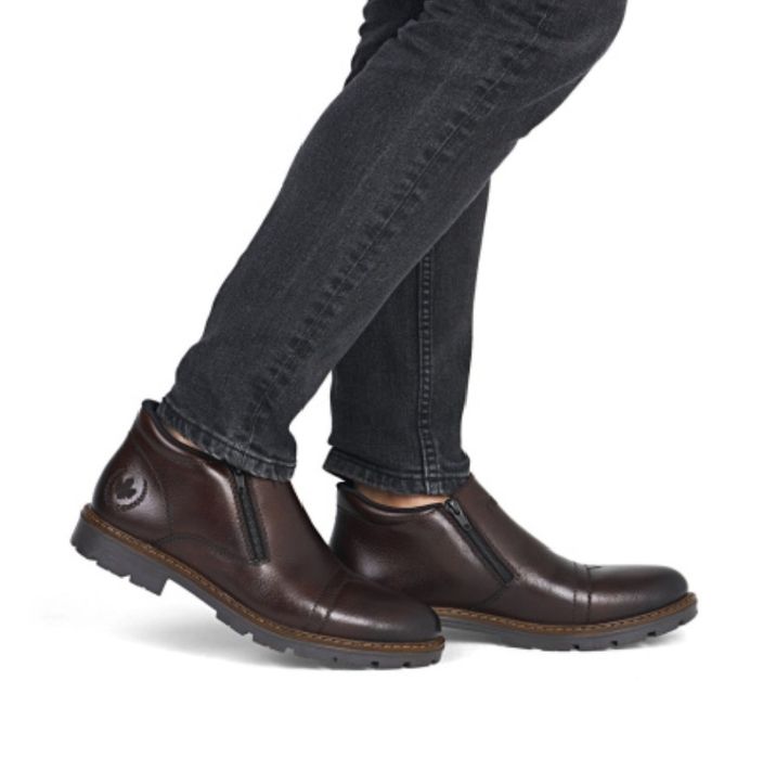 Кожаные ботинки rieker