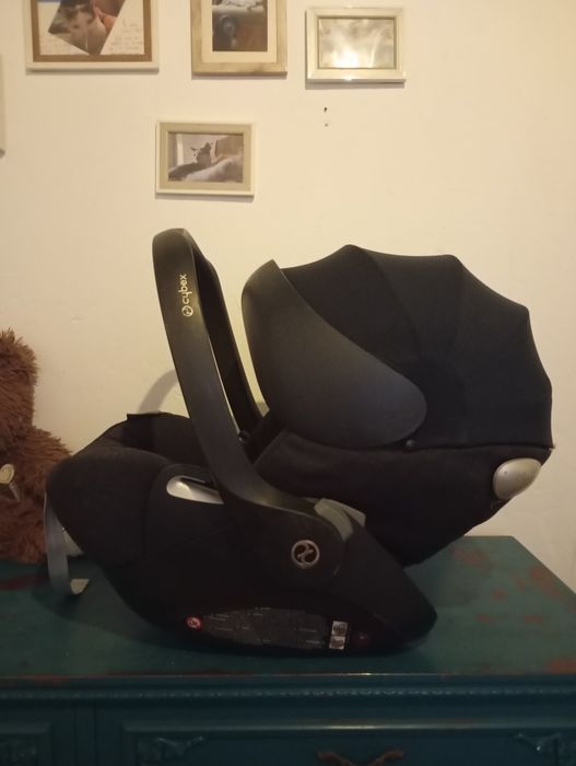 Scaun auto bebeluș Cybex Cloud Q + bază Cybex Base Q-Fix – până la 13