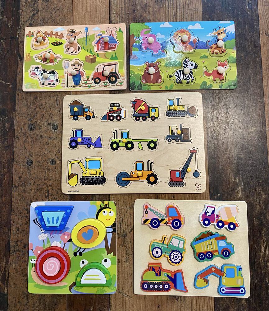 Лот играчки пъзели, сортери, музикални на Fisher Price и др.