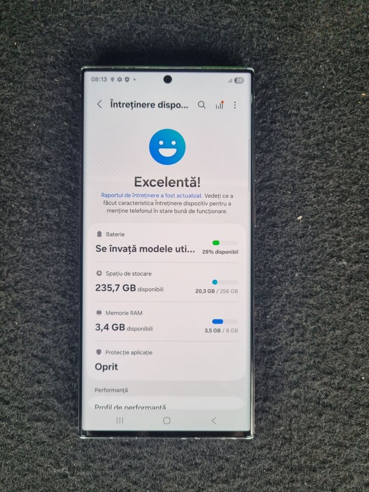 Vând/Schimb Samsung S23 Ultra 5g Verde 256g Dual Sim Liber