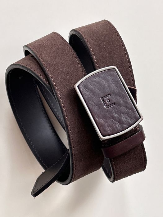 Liu Jo тъмно кафяв кожен колан