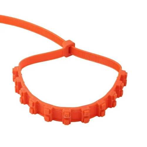 Set de 2 coliere antiderapante tip lanturi de zapada