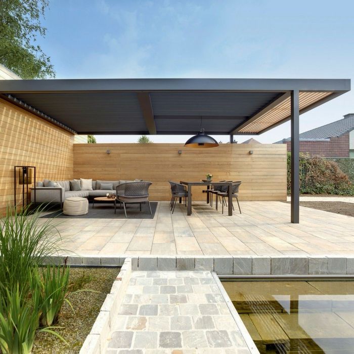 Copertina garaj pergola acoperis structura