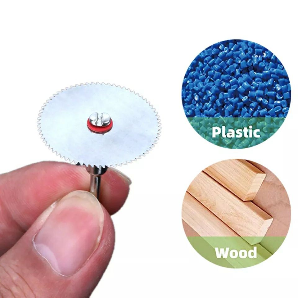 11 Mini discuri bormasina pentru taiat plastic lemn aluminiu