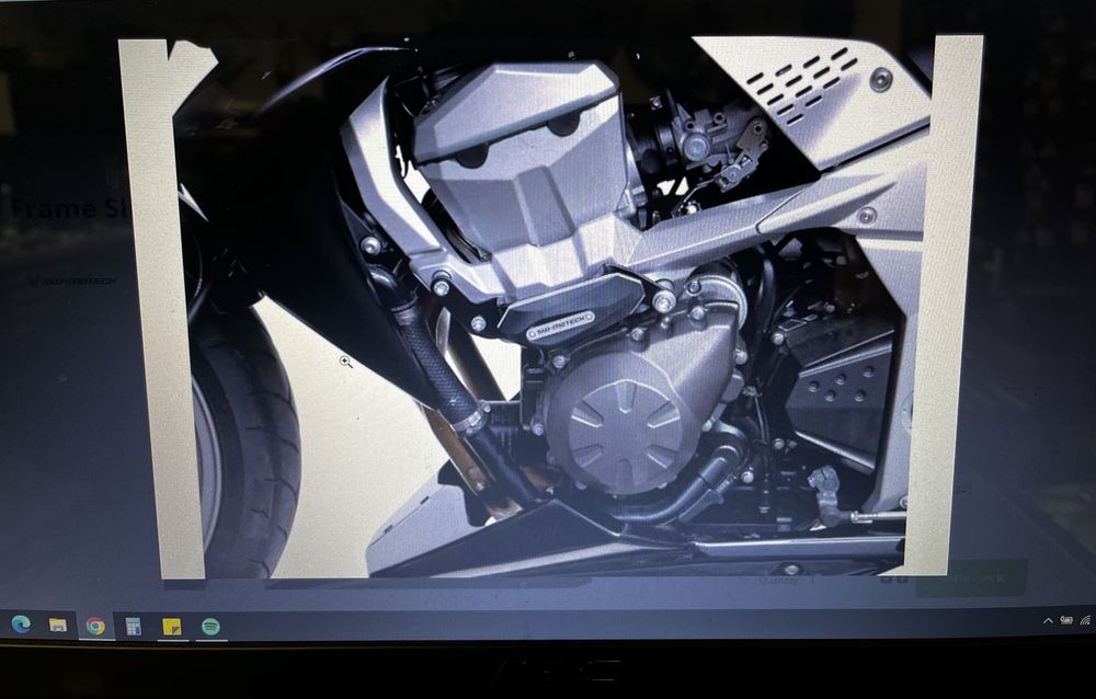 Set Crash pads kawasaki z750 sw-motech