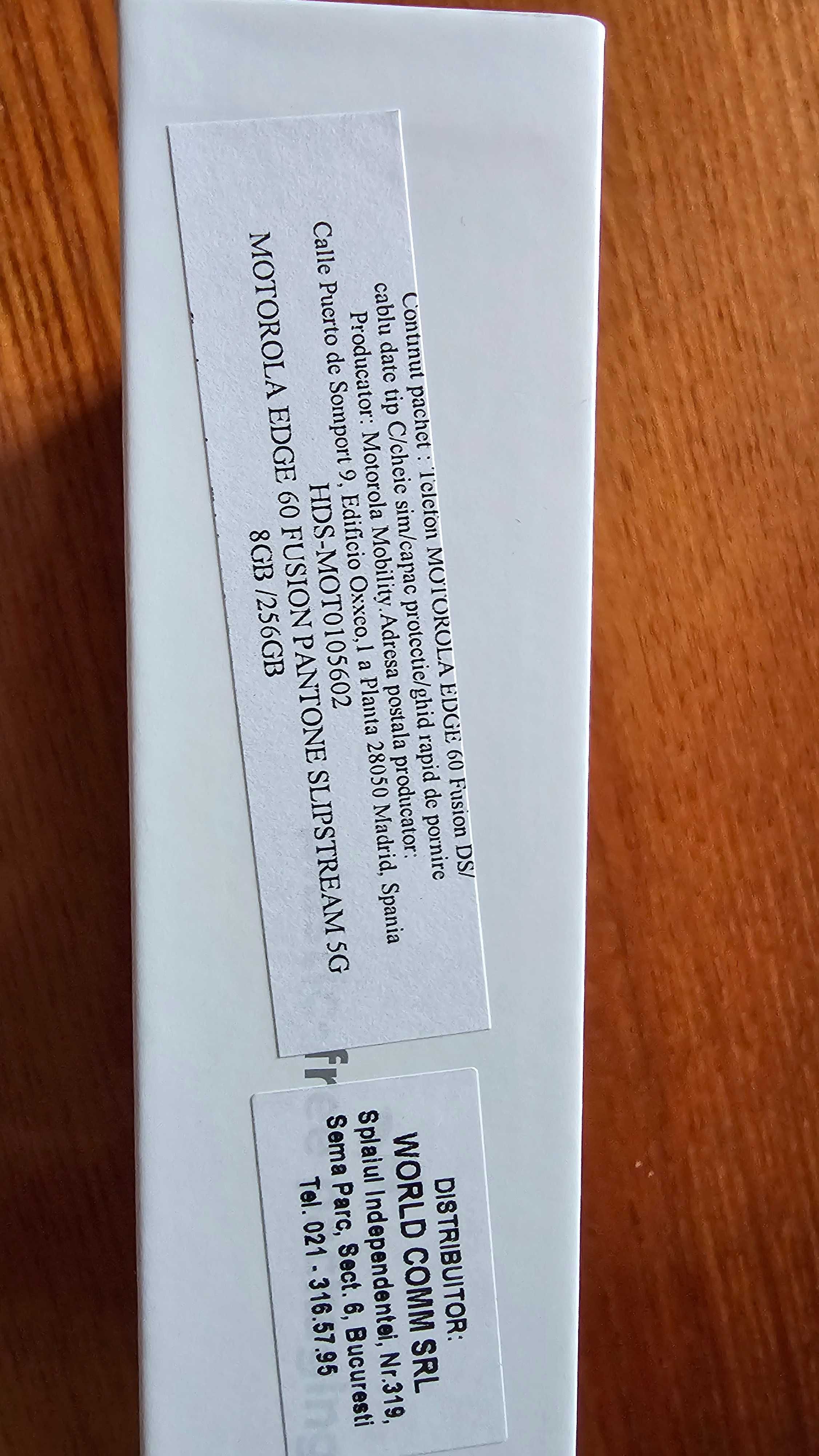 Motorola Edge 60 fusion - sigilat (am factura + garantie)