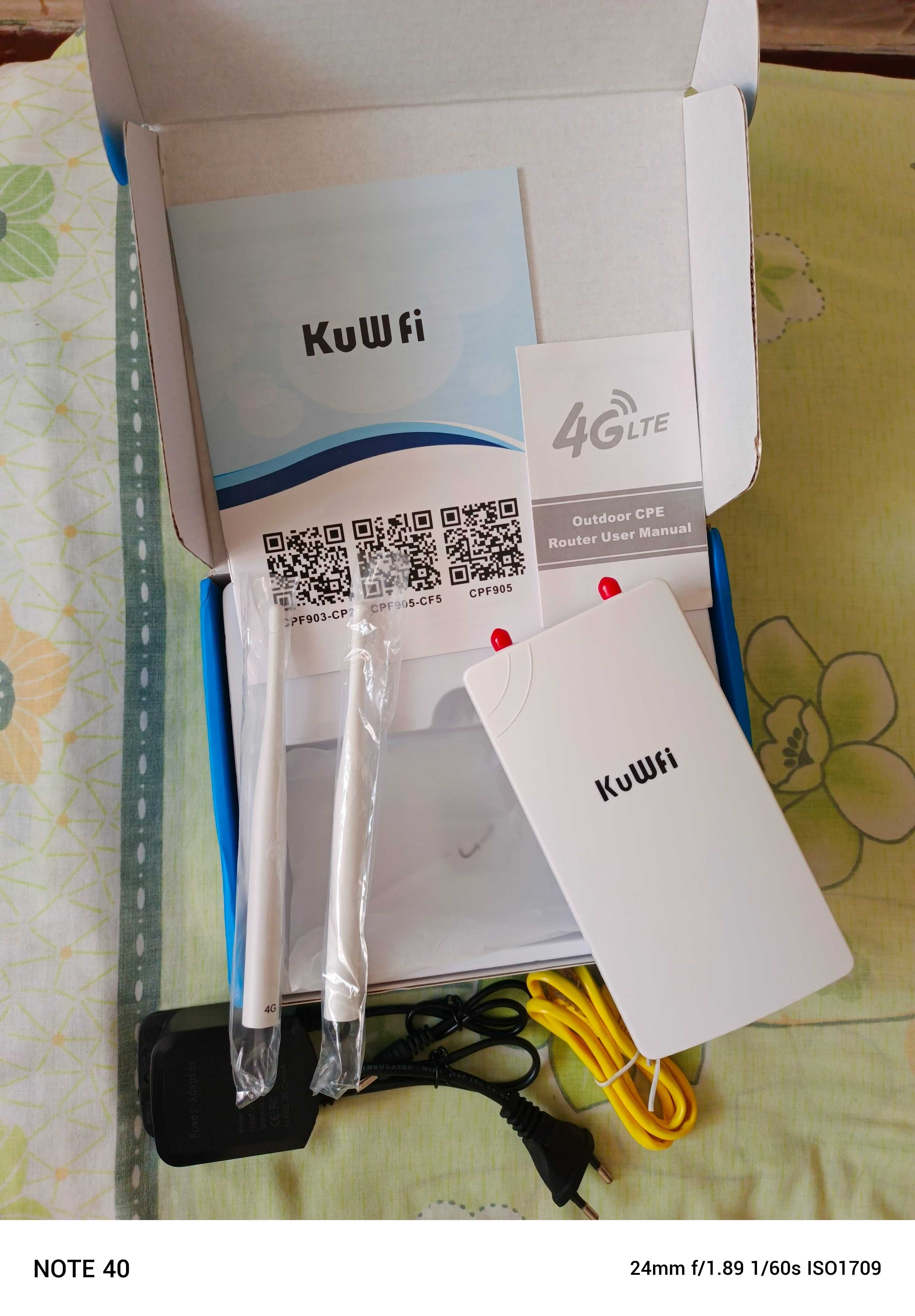 Уличный 4G LTE роутер wifi с сим картой