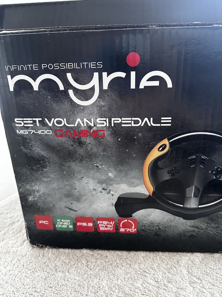 Volan gaming MYRIA MG7400 (PS3/PS4/PC/XBOX ONE)