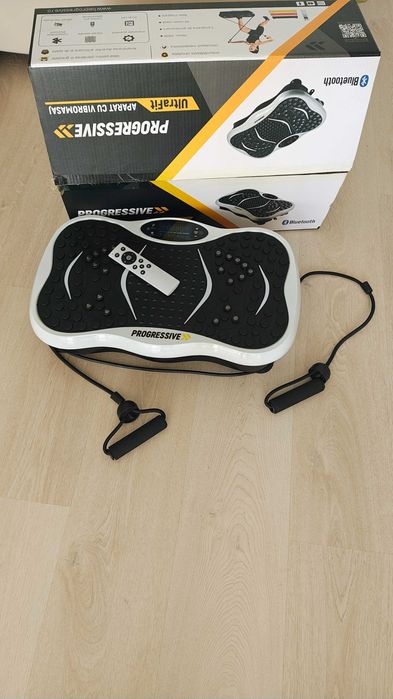 Aparat vibromasaj Progressive Ultrafit Pulse-R, alb