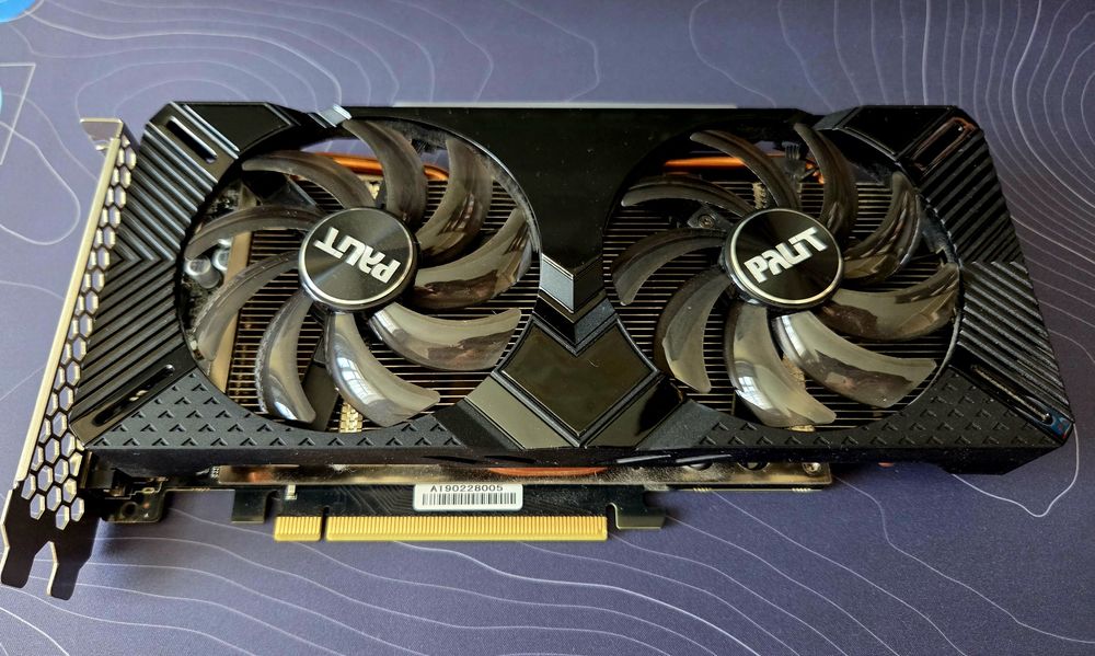 Видеокарта Nvidia GTX 1660Ti Dual