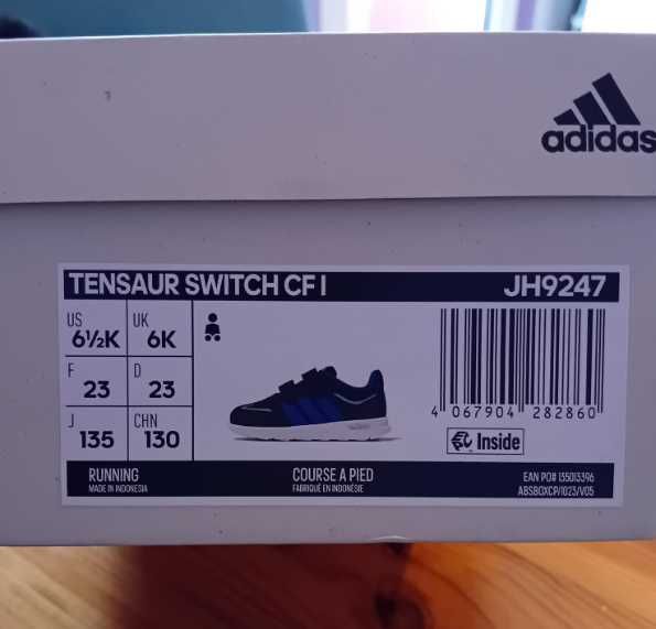 Чисто нови оригинални детски маратонки Adidas - номер 23