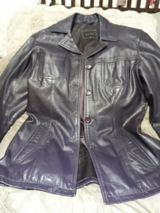 Geaca piele naturala
